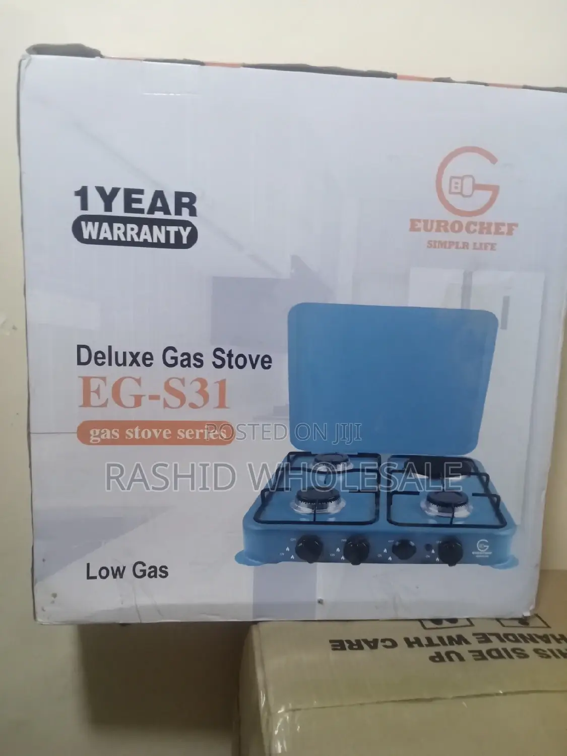 Low Gas 3+1 Cooker