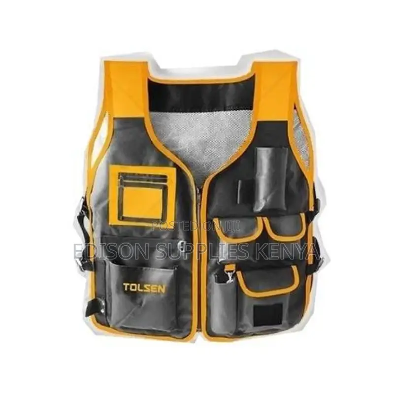 Tool Vest Tolsen Tools Vest 80130 Black Tools Pouch Tool Bag