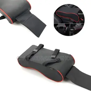 Memory Foam Armrest Cushion With Phone Pocket