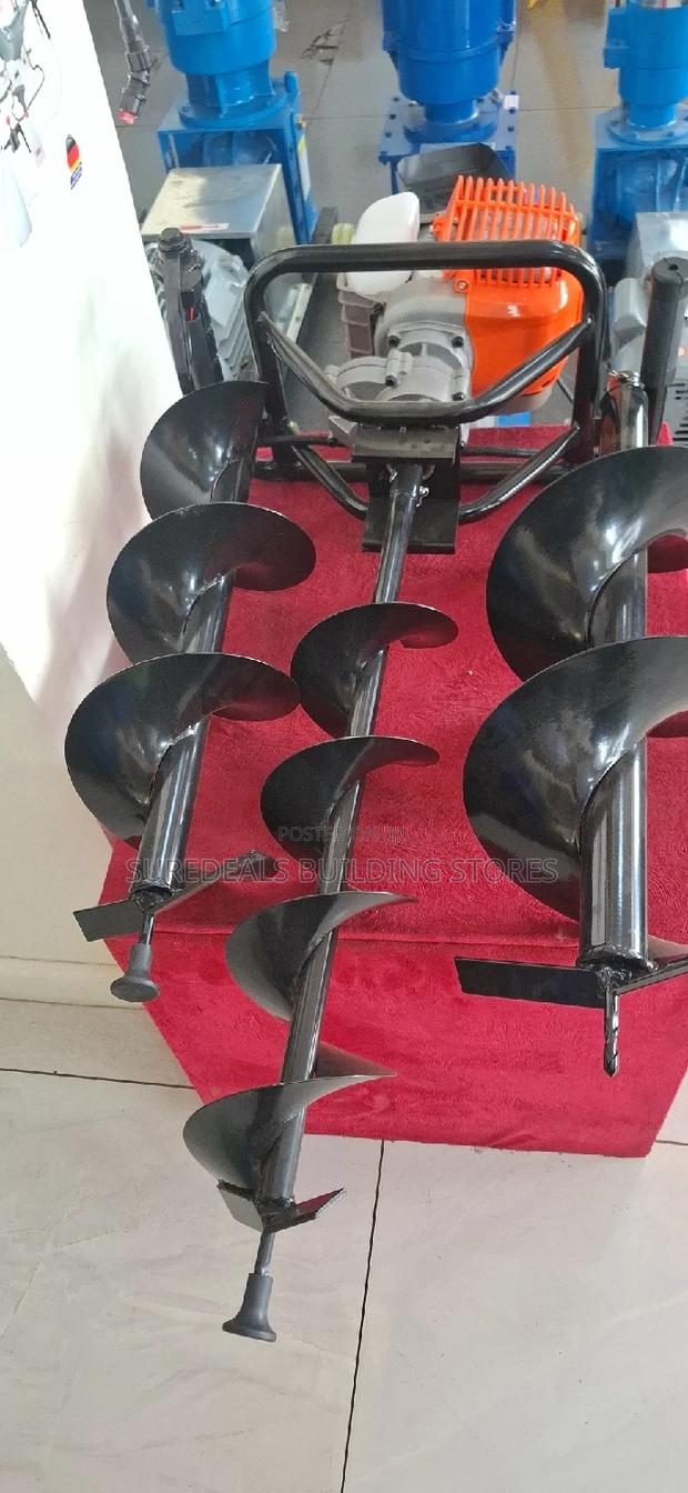 Earth Auger Drilling Machine With 3bits - main view