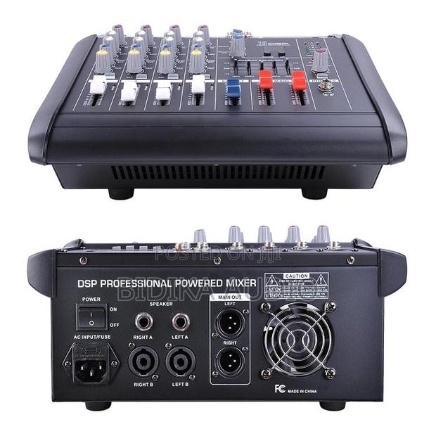 4 Channel Powered Mixer
