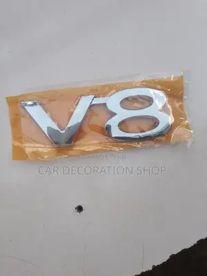 New Replacement V8 Badges