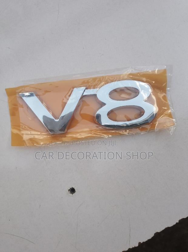 New Replacement V8 Badges