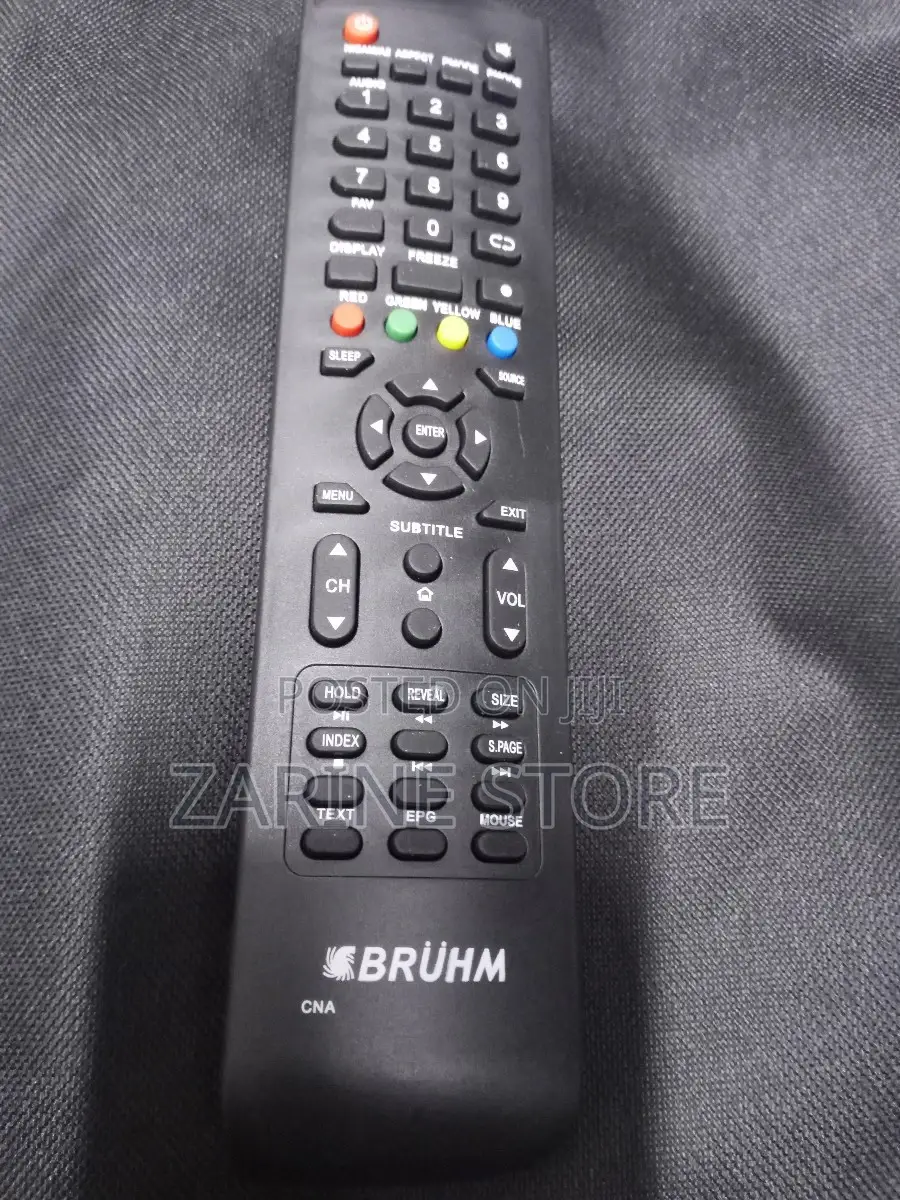 Bruhm Digital Tv Remote Bruhm Digital Tv Remote+Free Battery