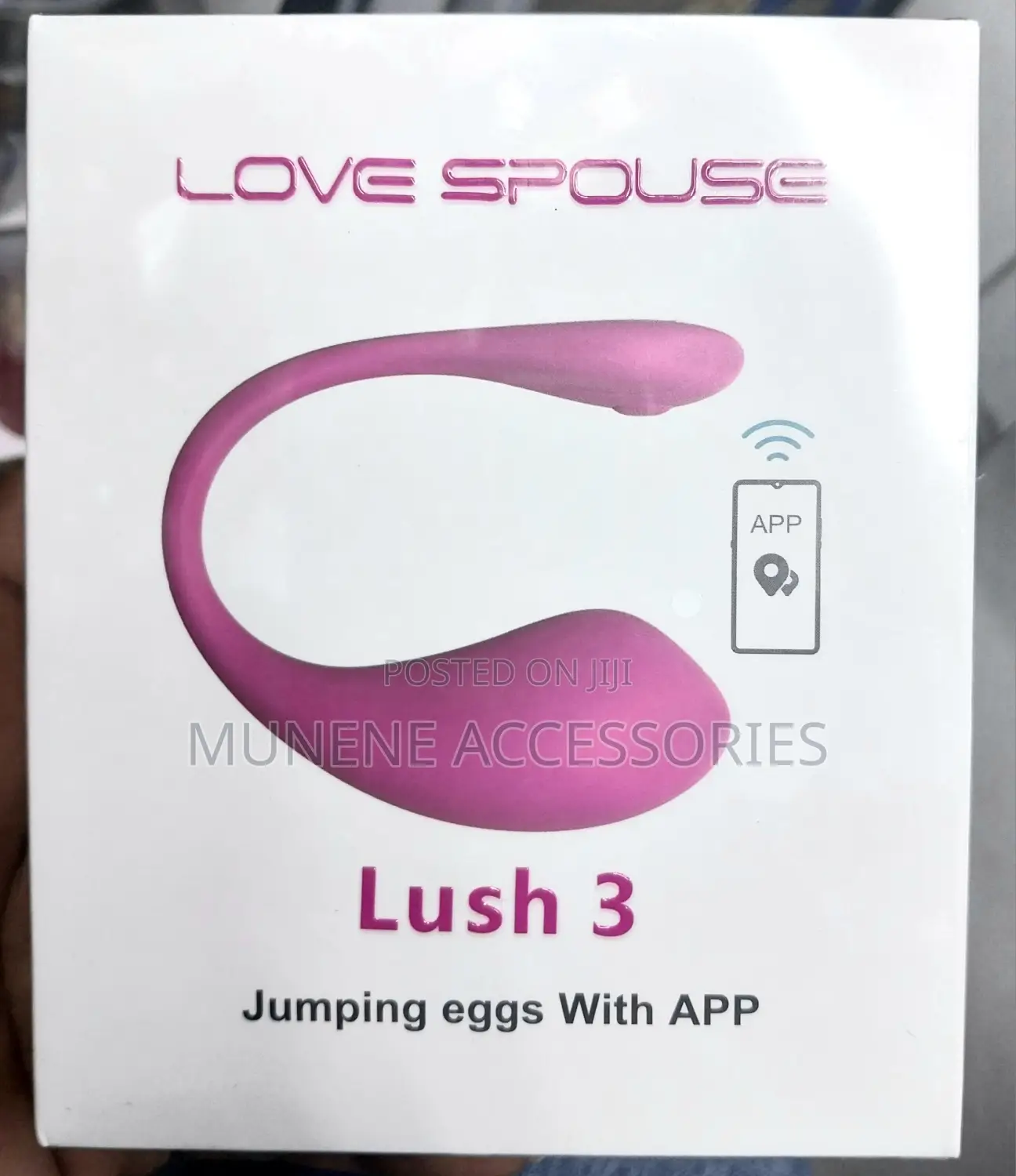 LOVE SPOUSE Jumping Love Egg Lush 3 Connect to APP Bluetooth
