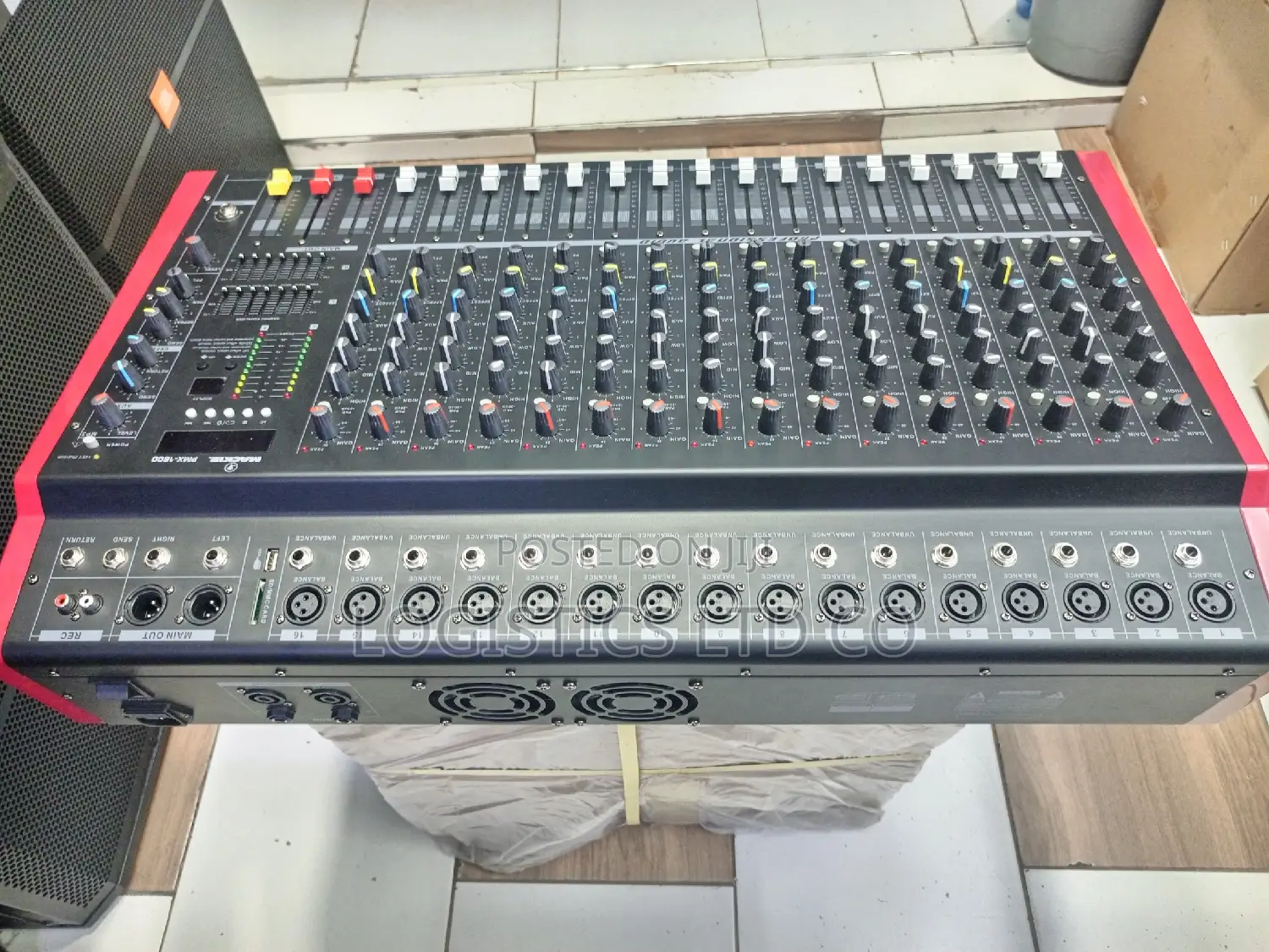 Omax 16 Channel Audio Powered Mixer With Bluetooth and USB