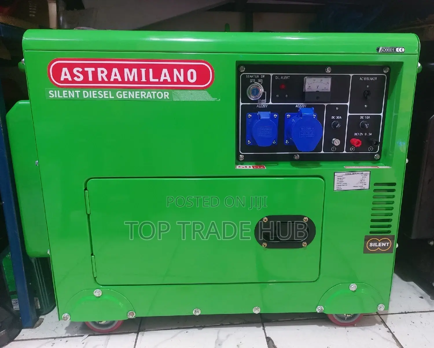Astramilano Single Phase Diesel Generator 12kva