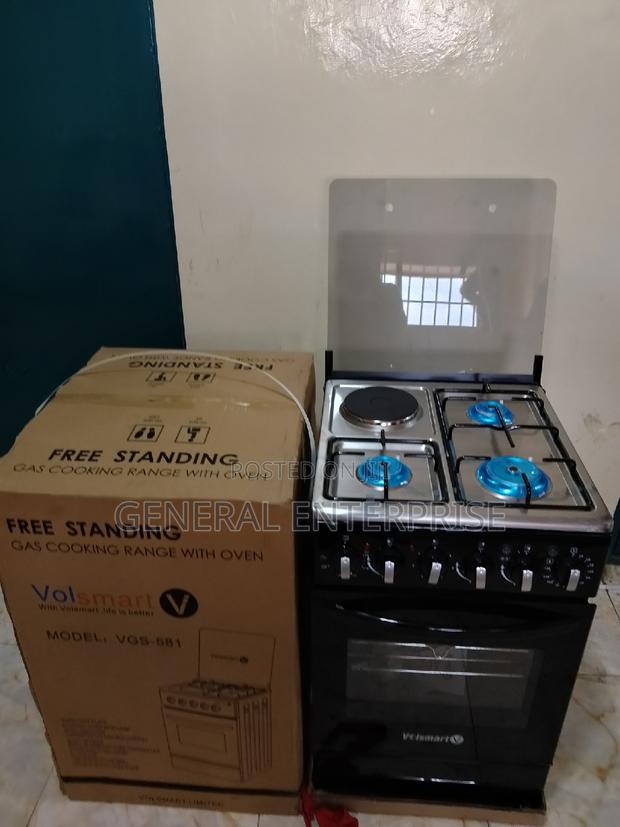 Volsmart 3gas +1 Electric 50*55 With Electric Oven