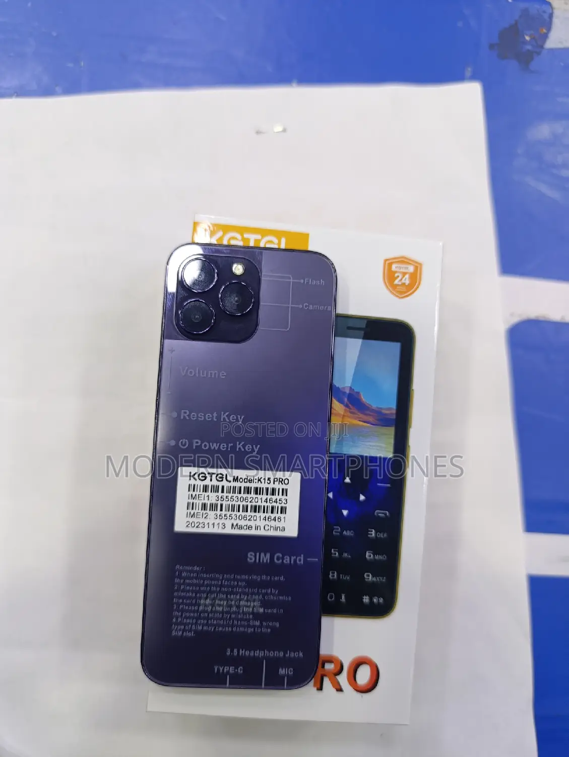 New Kgtel K349 Purple