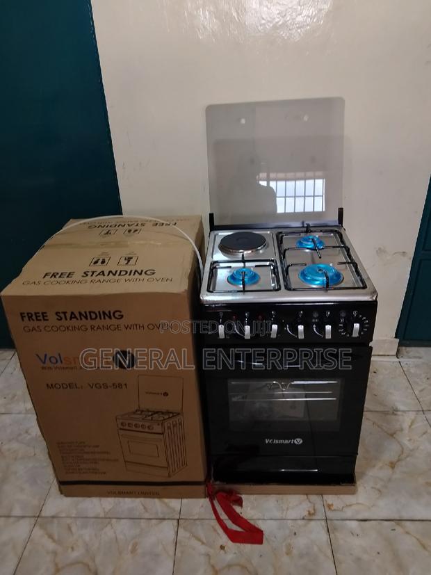 Volsmart 3gas +1 Electric 50*55 With Electric Oven