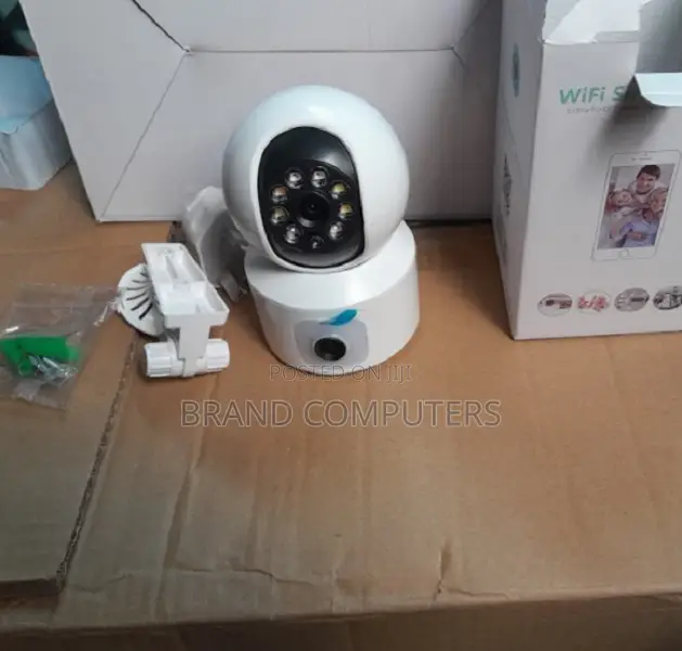 Wireless Dual Lens PTZ WIFI Camera Icsee APP Two Ways Audio