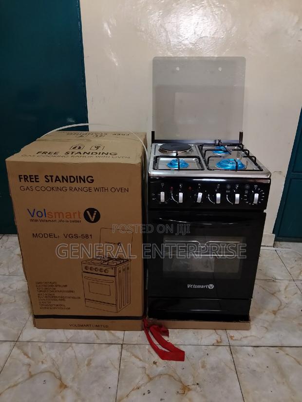 Volsmart 3gas +1 Electric 50*55 With Electric Oven