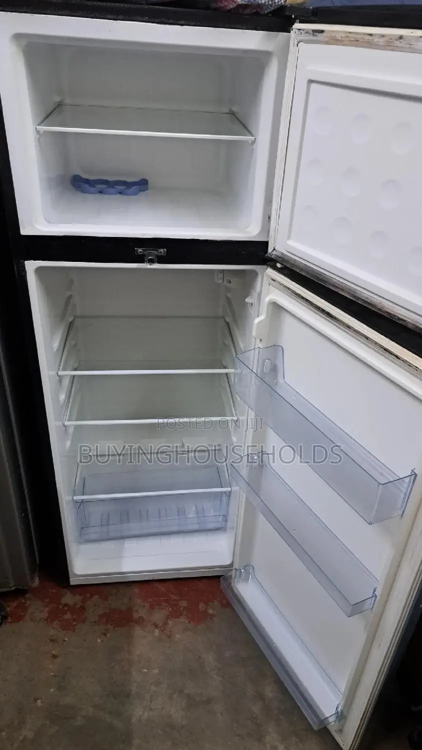 Bruhm 215L Two Door Fridge