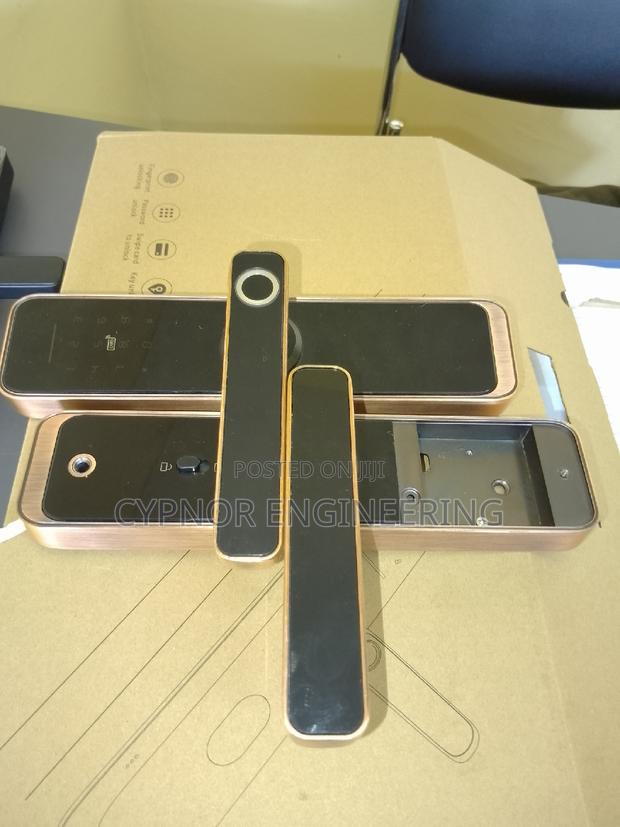 Biometric Precision Wifi Door Lock With RFID Technology - main view