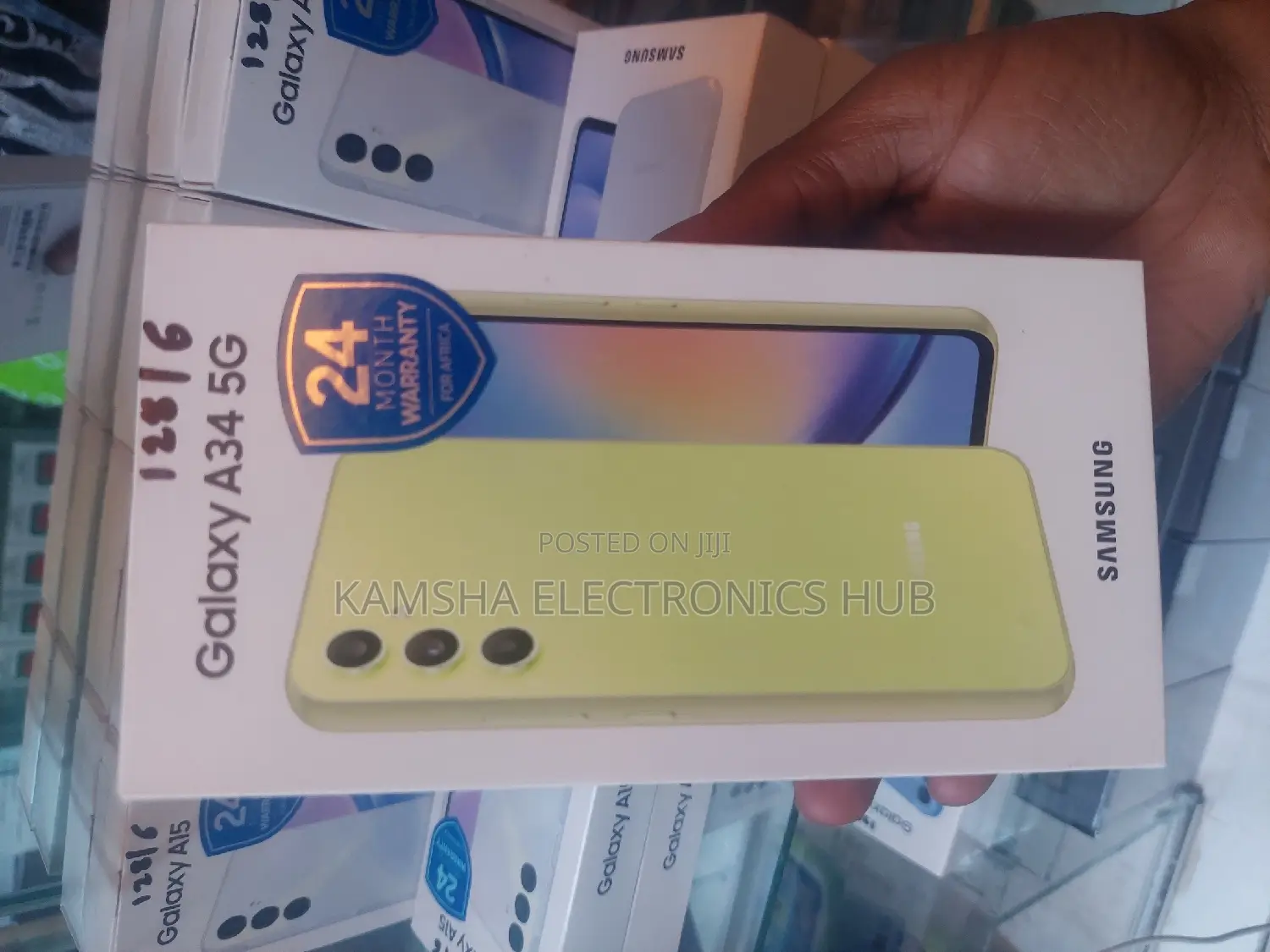 New Samsung Galaxy A34 128 GB Green