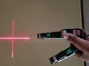 Digital Laser Tapes With Spirit Bubble