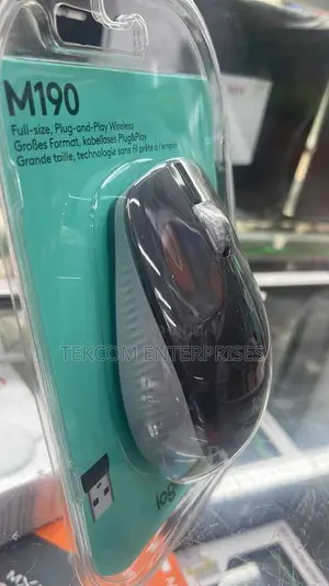 Logitech M190|| Logitech M190 Is a Full-Size Wireless Mouse