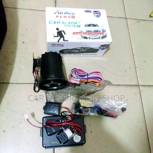 Antitheft Function Afritech Alarm System - main view