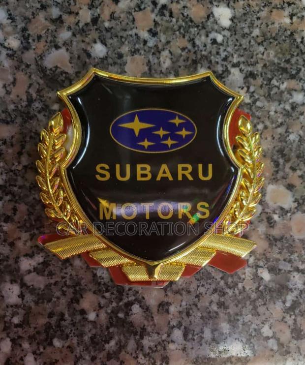 Subaru Motors Badge - main view