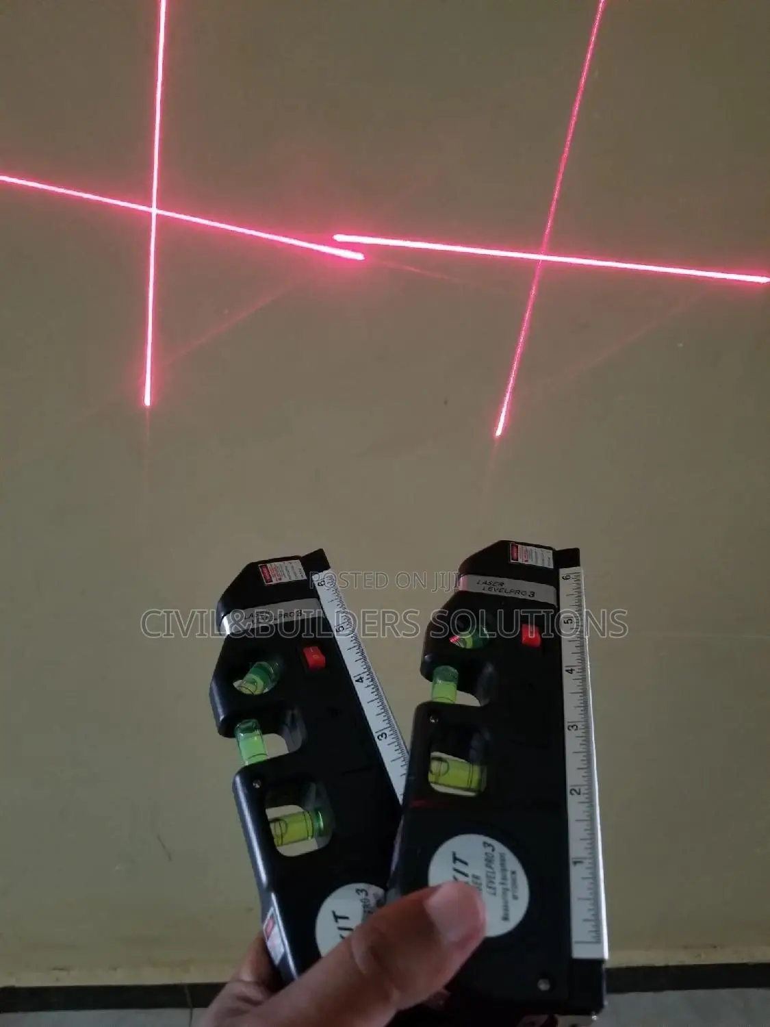 Muiltiputpose Spirit and Laser Level