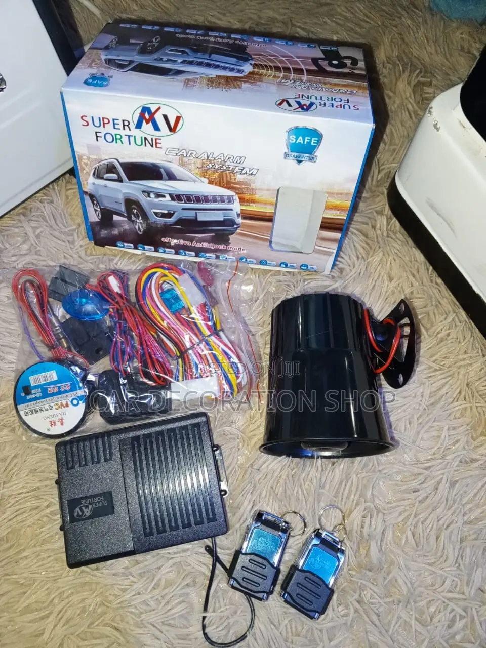 Super Fortune Alarm System With Engine Cutout