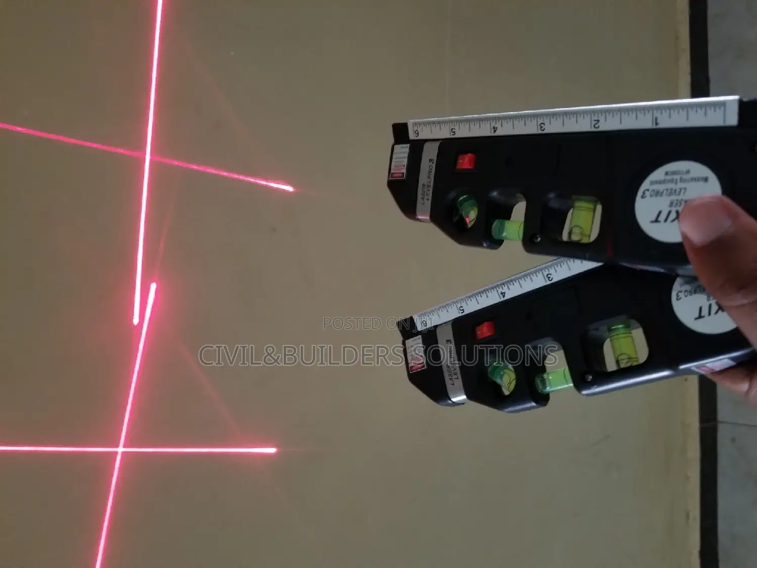 Laser Level Meter Spirit Bubble Tape Measure 8ft