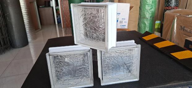 Clear Glass Blocks-190*190*80mm. - thumbnail 2