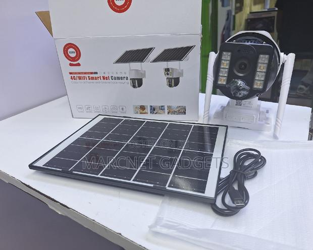 PTZ V380 Rotating Solar Wifi Camera With Motion Sensor