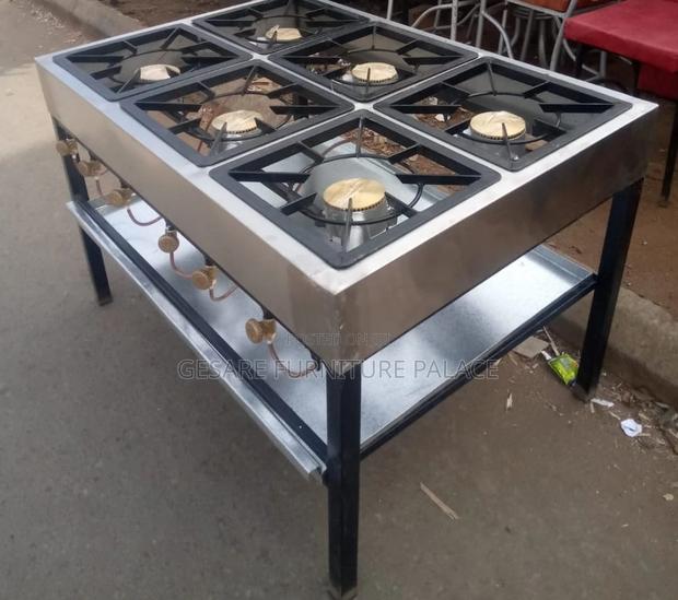 6 Burners Jiko Gas