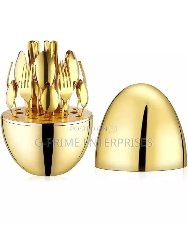 Gold Cutlery Set 36pcs Cutlery Set