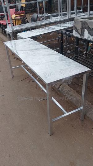 Stainless Steel Table 6 Feets by 2 Feets - thumbnail 2