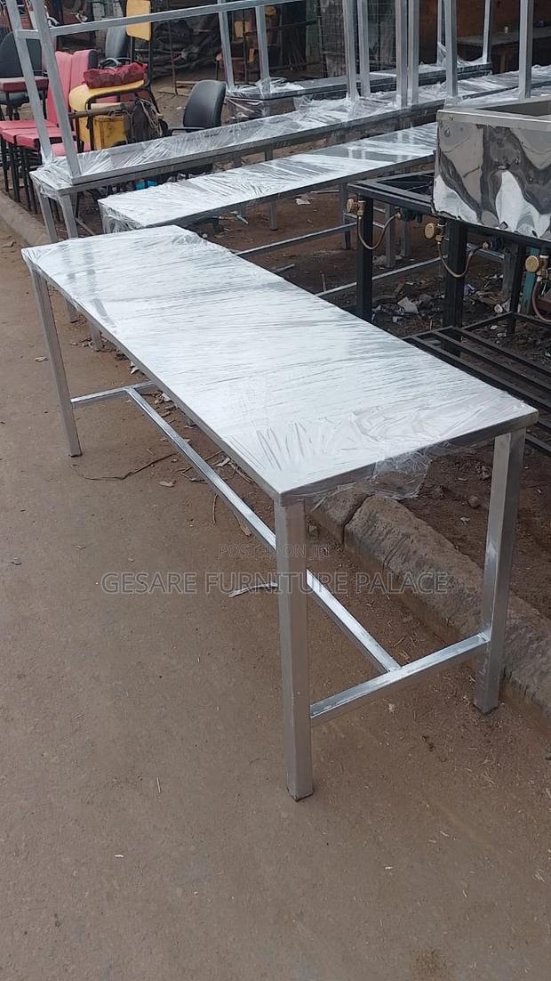 Stainless Steel Table 6 Feets by 2 Feets - main view