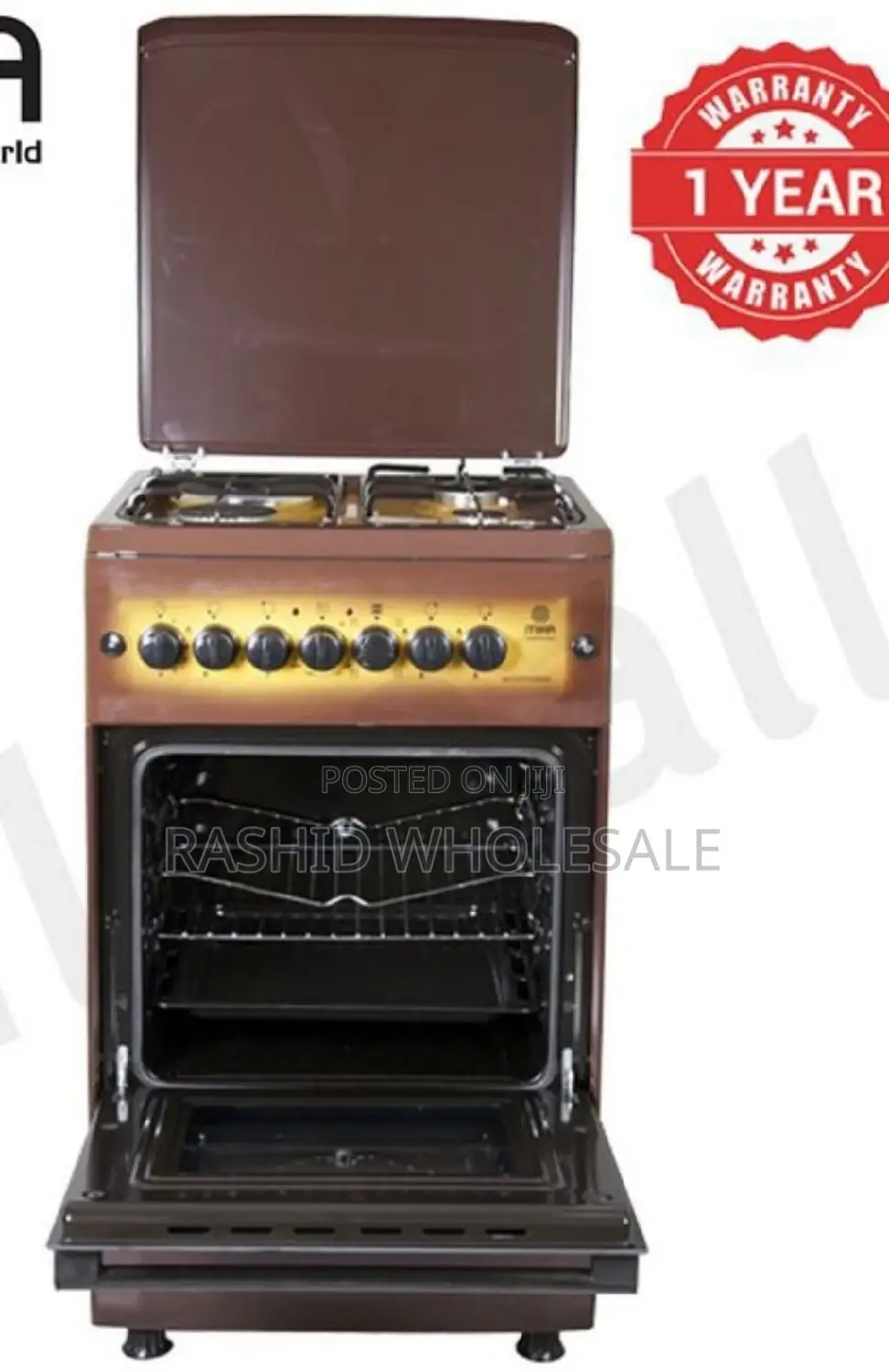 Electromate  Full Gas 4burner Standing Cooker. Gas Oven