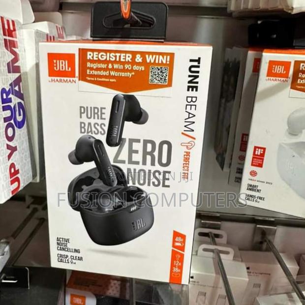 JBL Tune Beam TWS Bluetooth Noise-Cancelling Earbuds - main view