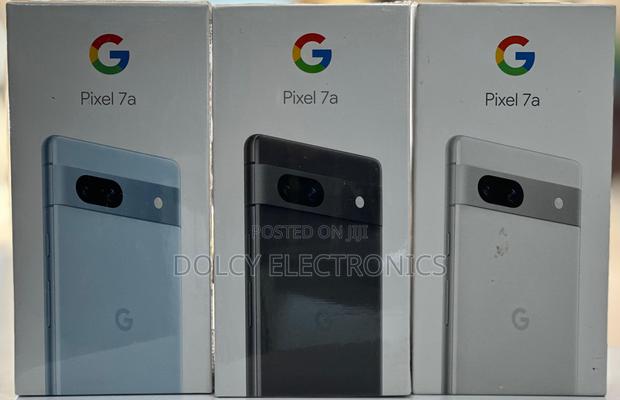 New Google Pixel 7a 128 GB Black - main view