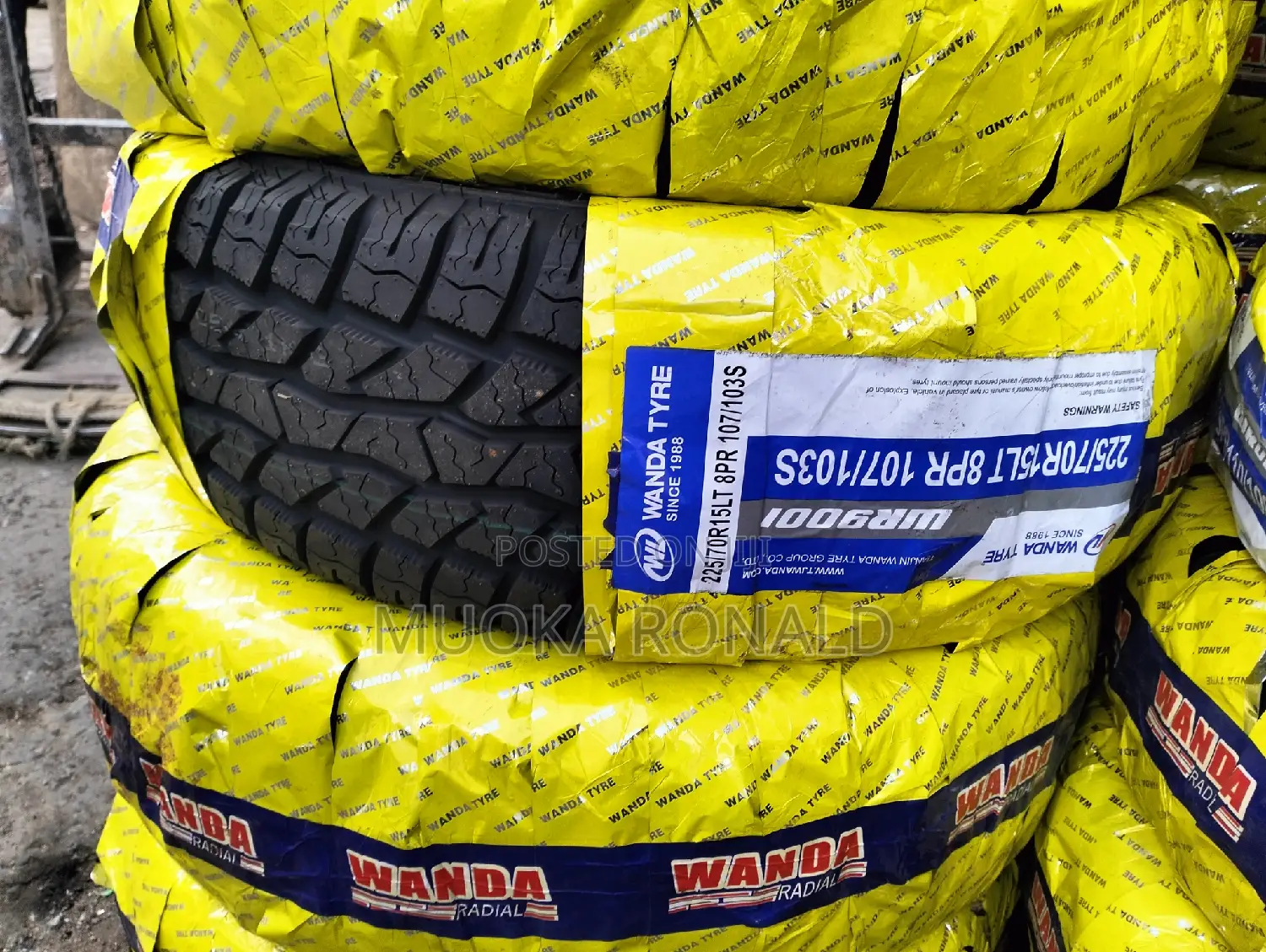 225/70r15 Wanda Tyre (8pr
