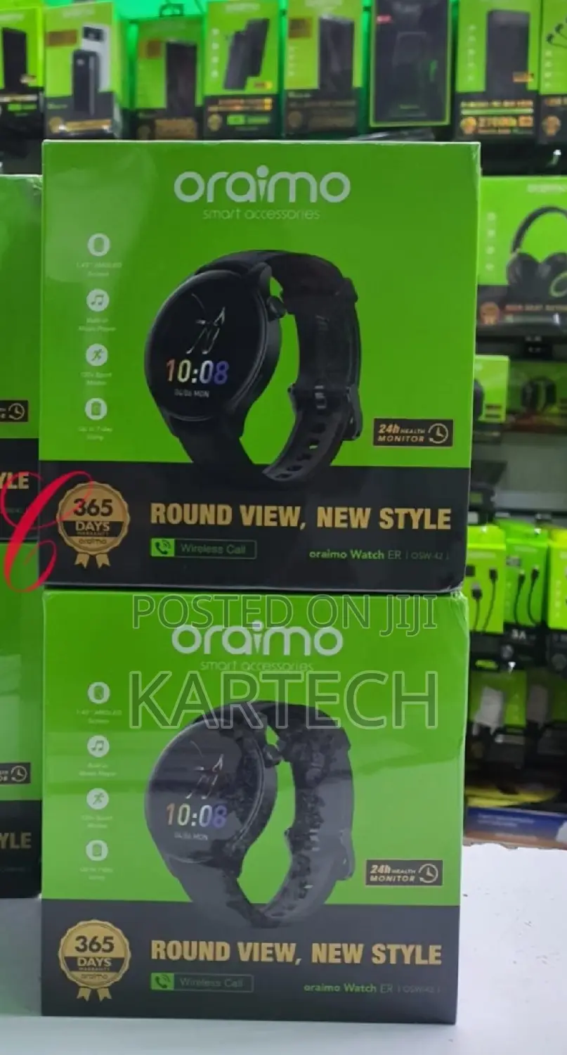 Oraimo Smart Watch ER OSW-42 BT Call 1.43'' AMOLED Screen