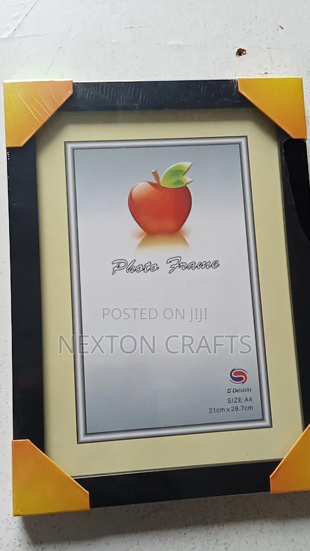 New A4 Black Picture Frames - main view