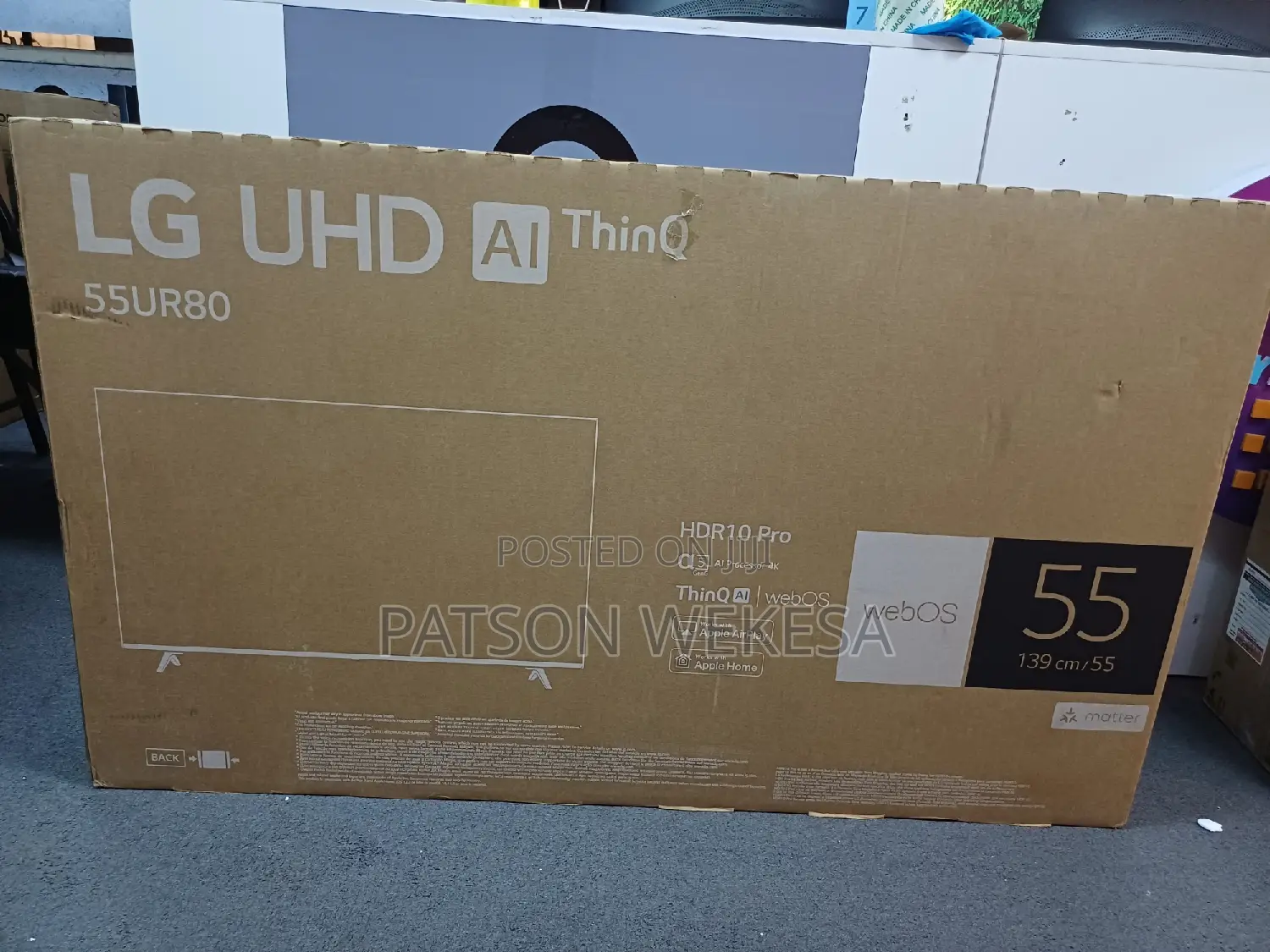 LG 55 Inch 55ur80 Smart Uhd TV in Nairobi Central TV & DVD Equipment