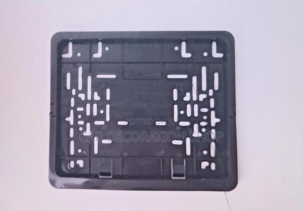 2pc Square Plastic Plates Holder - main view