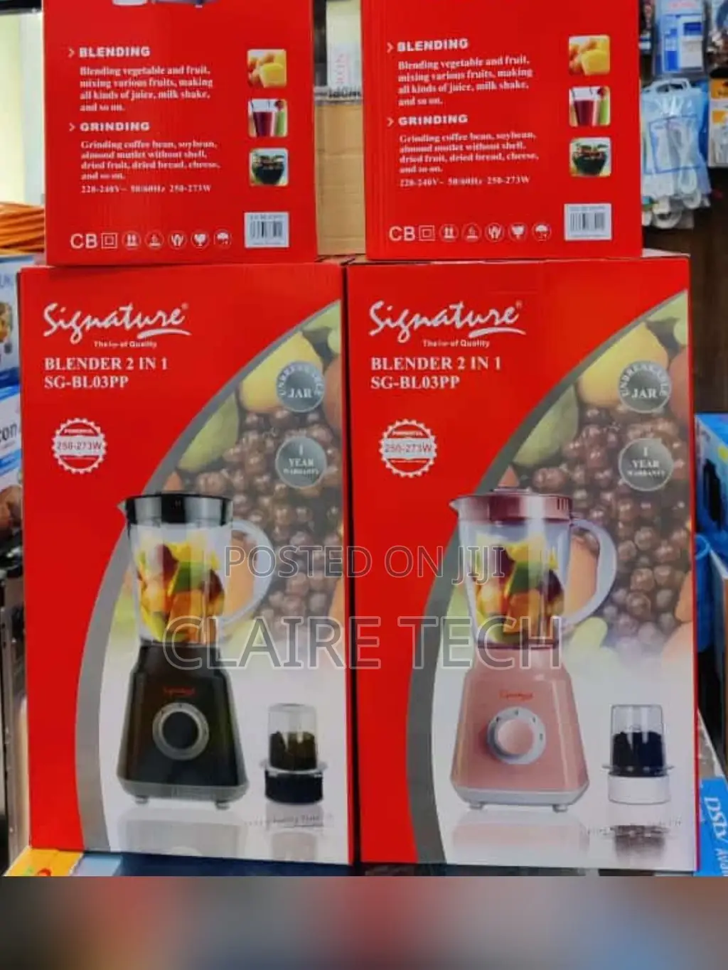 2 IN 1 Signature Blender SG-BL03PP