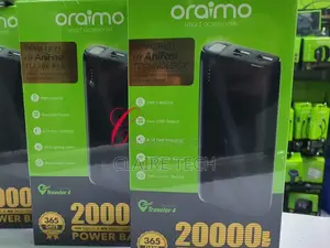 Oraimo Traveller 4 OPB-P204D 20000mah Power Bank.