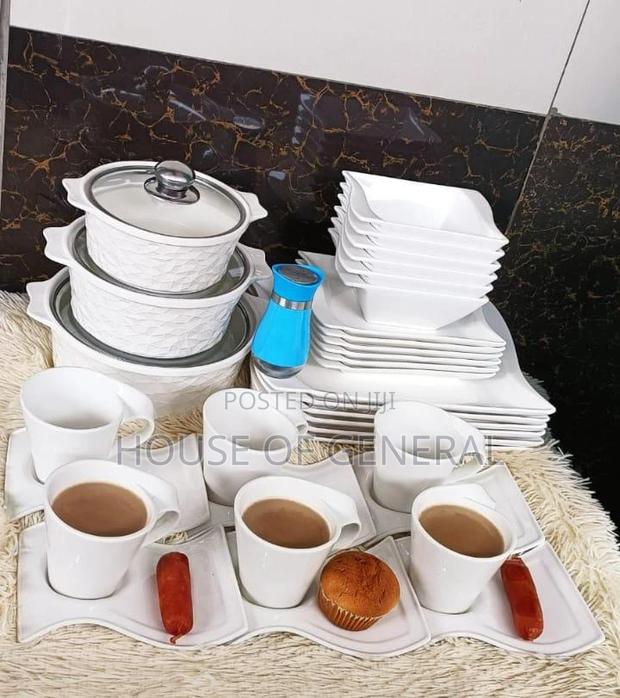 34 PCS Novel Ceramic Dinner Set