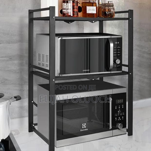 2tier Heavy Duty Telescopic Adjustable Microwave Stand*
