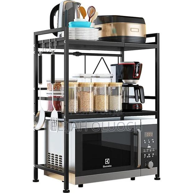 2tier Heavy Duty Telescopic Adjustable Microwave Stand* - thumbnail 5