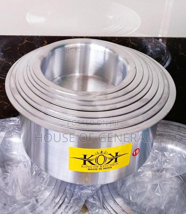 Quality Sufurias
Kok Aluminium Sufuria 8 PCS