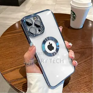 iPhone 12 Pro Case With Camera Lens Protector, Logo View For