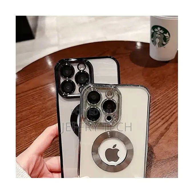 iPhone 11 Pro Max Case With Camera Lens Protector, Logo View