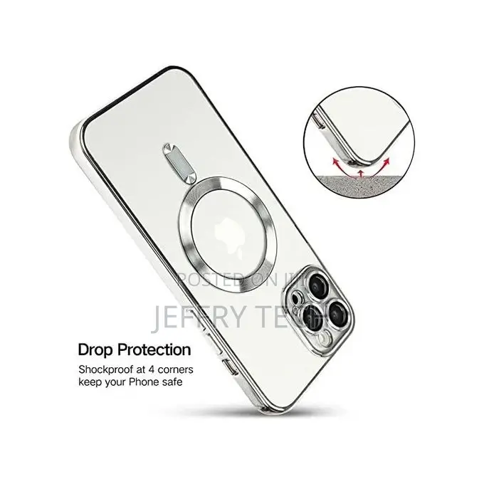 iPhone 11 Pro Max Case (Magsafe Cover, Silver)