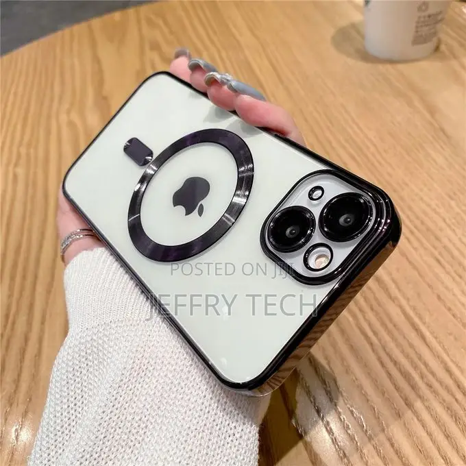 iPhone 14 PLUS Case With Camera Lens Protector, Logo View Fo